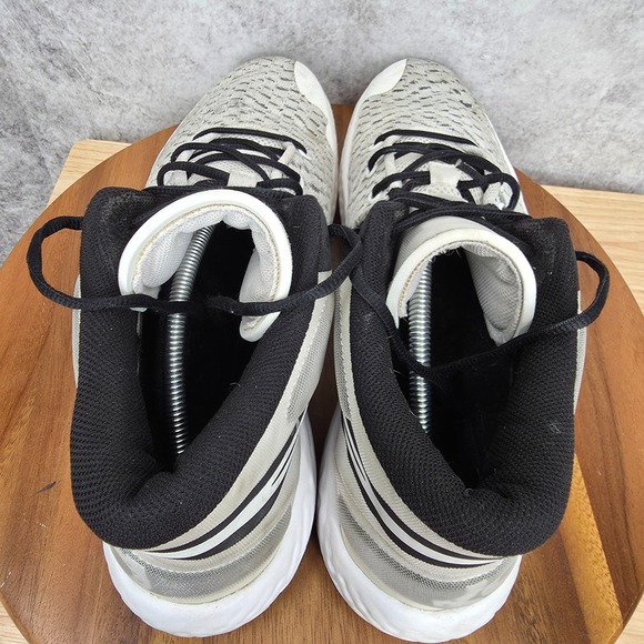 Nike‎ KD Trey 5 VIII Basketball Shoes Mens 14 White Black Sneakers CK2090-101 - Picture 8 of 11